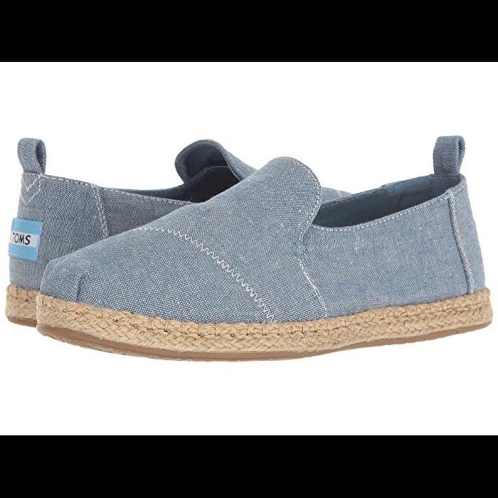 Toms Blue Espadrilles